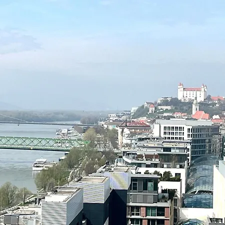 شقة Luxury Aparment In Eurovea Tower براتسيلافا